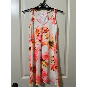 Carameia Women’s Spaghetti Strap Mini Dress vibrant Colors